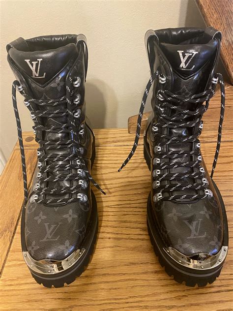 louis vuitton outland boots|Louis Vuitton platform boots.